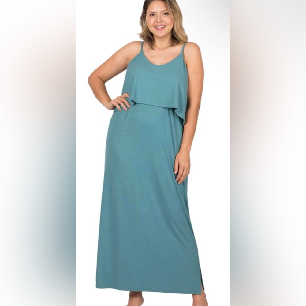 Long dress - AquaBlue
